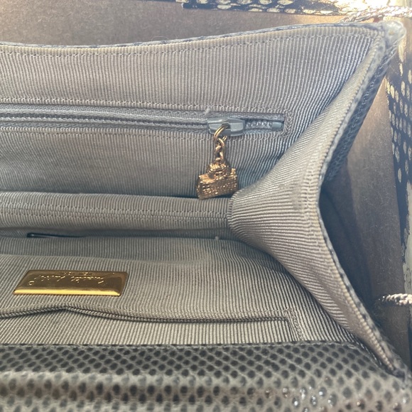 Judith Leiber crystal snakeskin couture bag - Picture 7 of 7